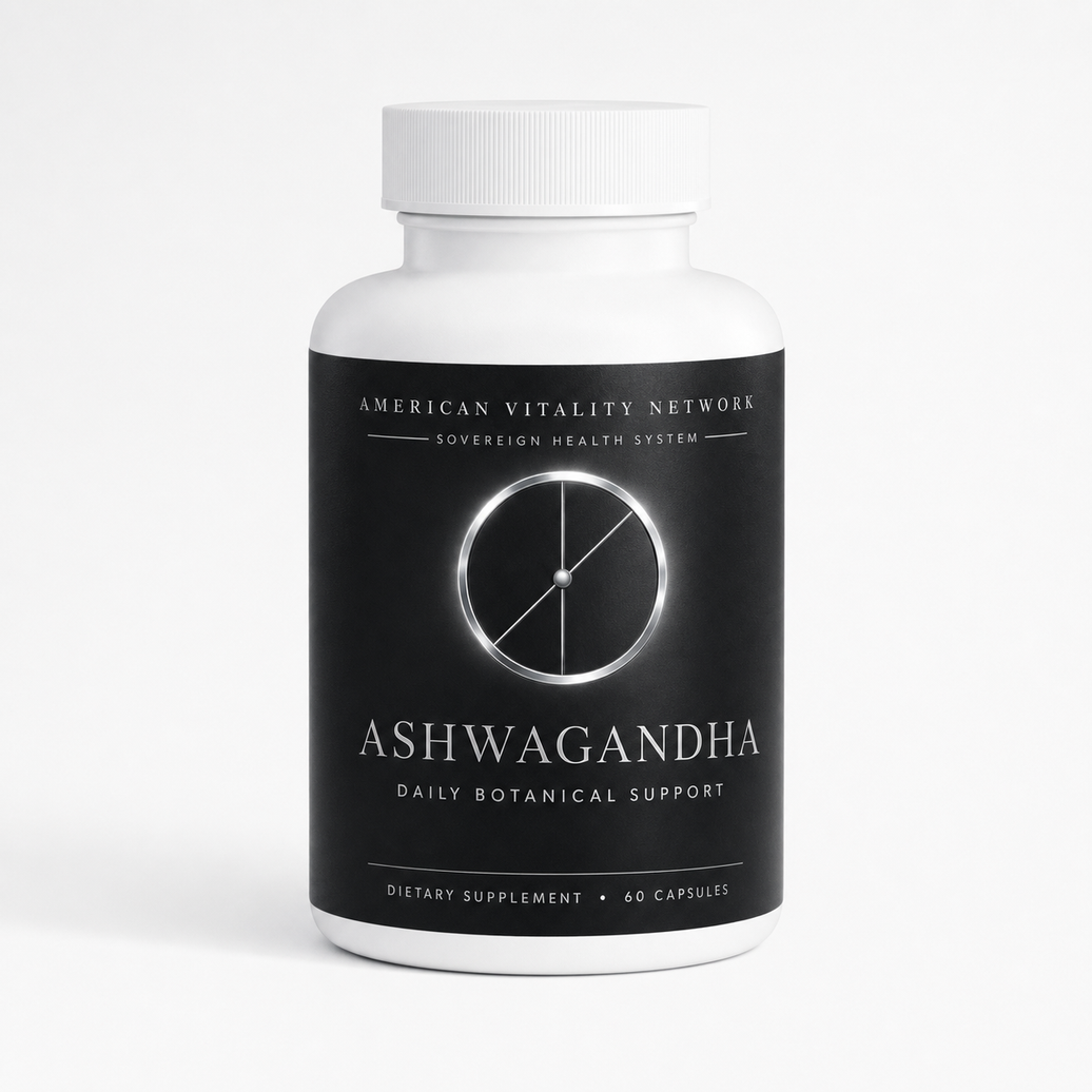 AVN Ashwagandha — American Vitality Network Sovereign Health System