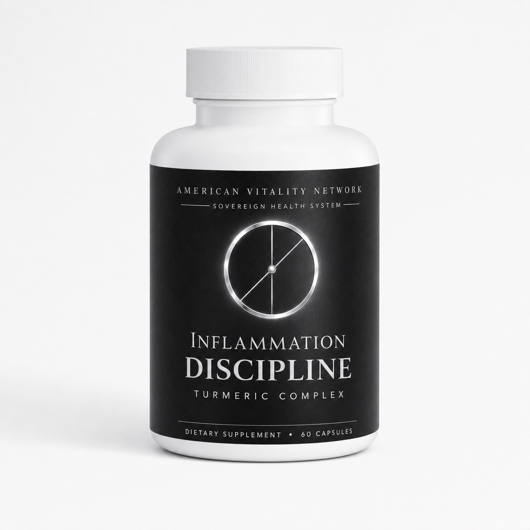 AVN Inflammation Discipline Turmeric Complex — American Vitality Network Sovereign Health System