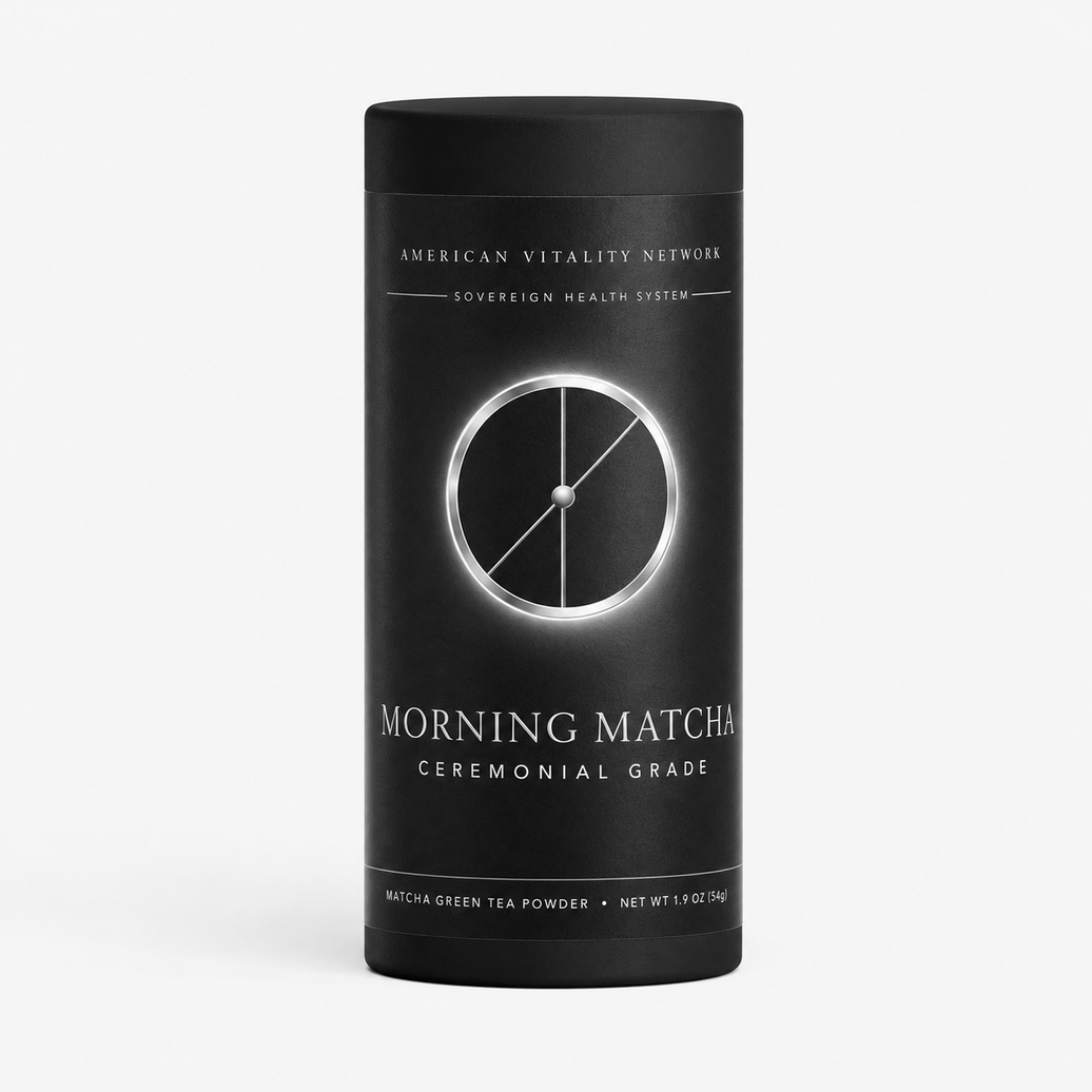 AVN Morning Matcha — American Vitality Network Sovereign Health System