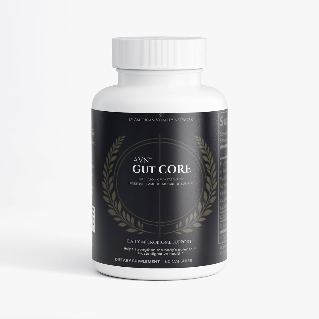 AVN™ Gut Core · Probiotic + Prebiotic Formula