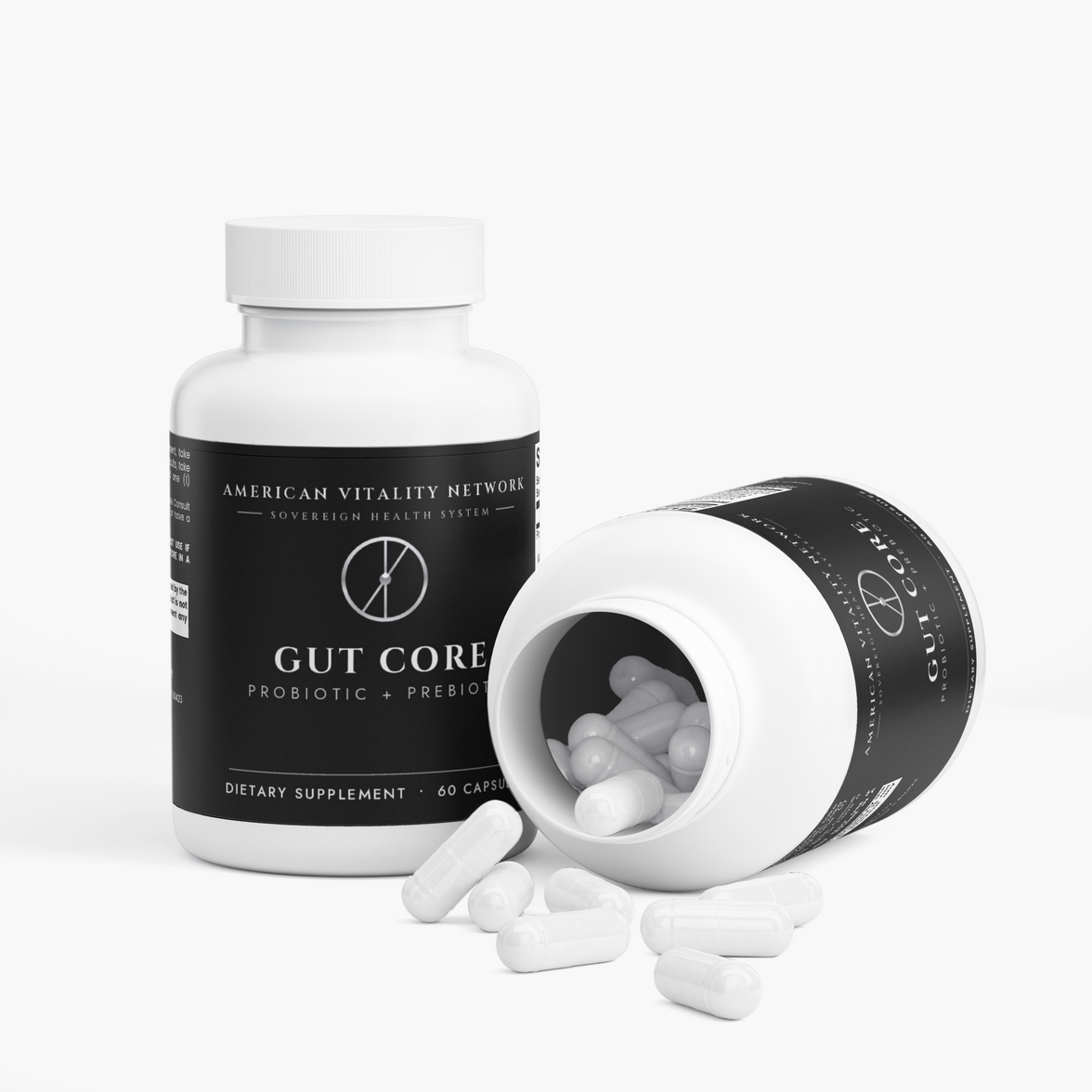 AVN™ Gut Core · Probiotic + Prebiotic Formula