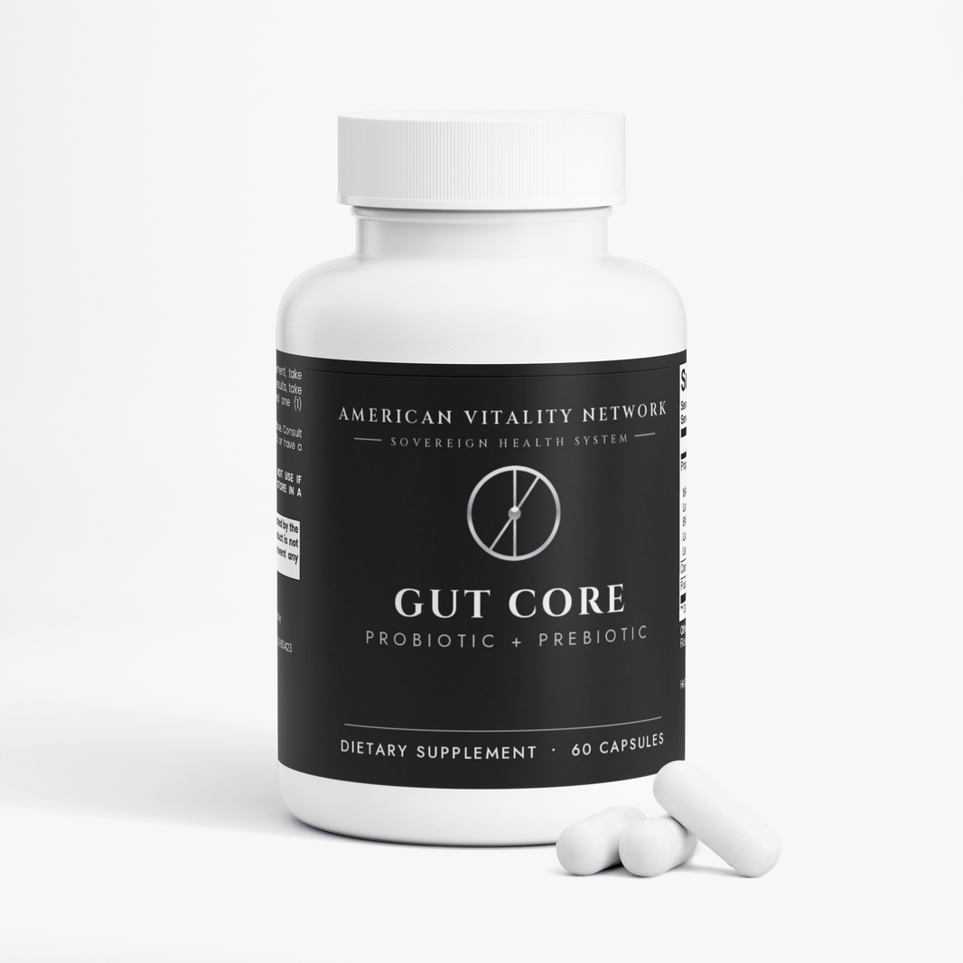 AVN™ Gut Core · Probiotic + Prebiotic Formula