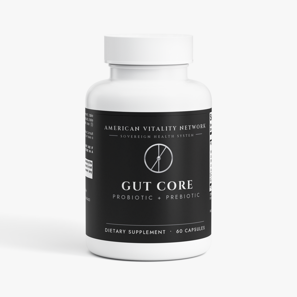 AVN™ Gut Core · Probiotic + Prebiotic Formula