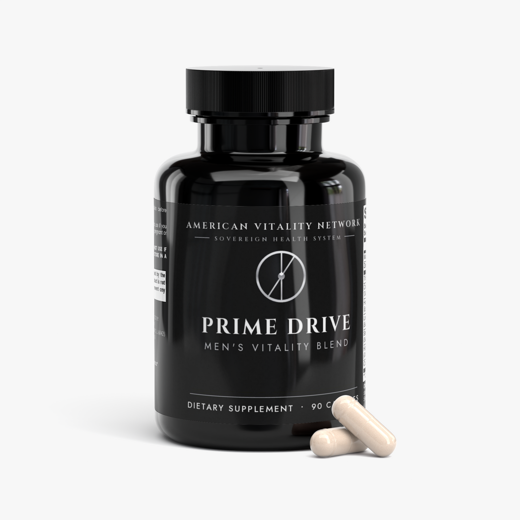 AVN™ Prime Drive · Advanced Men’s Vitality Blend