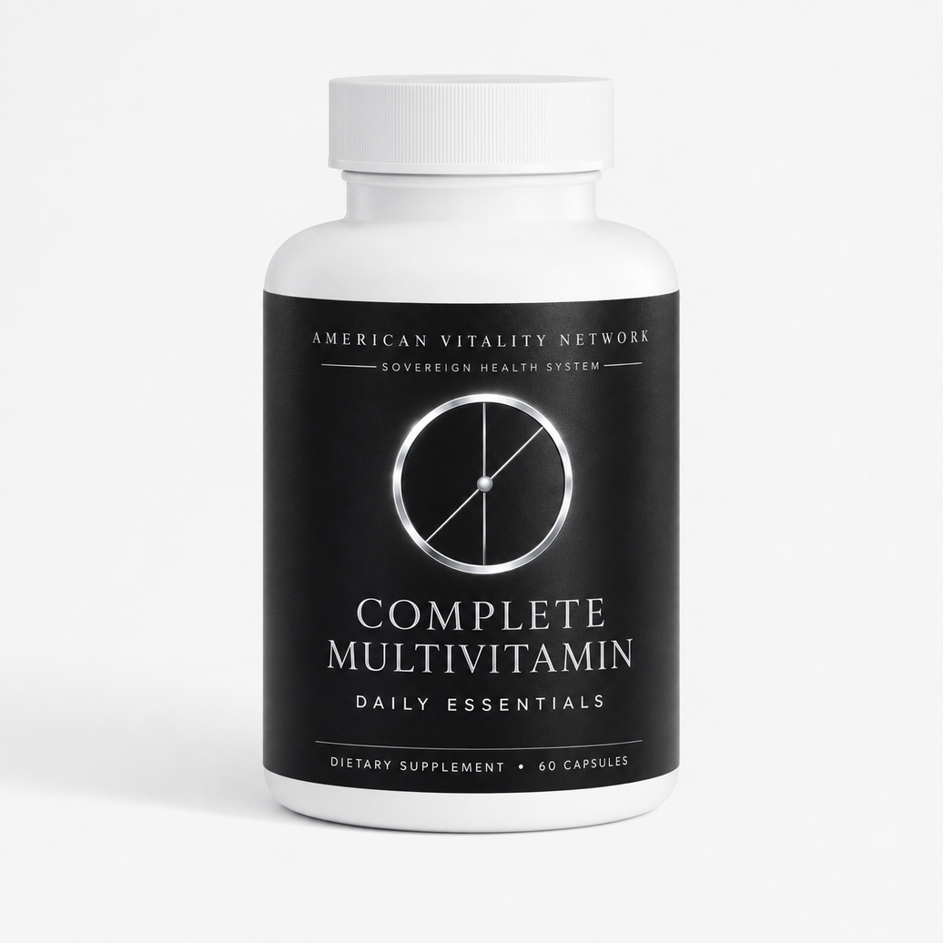 AVN Complete Multivitamin — American Vitality Network Sovereign Health System