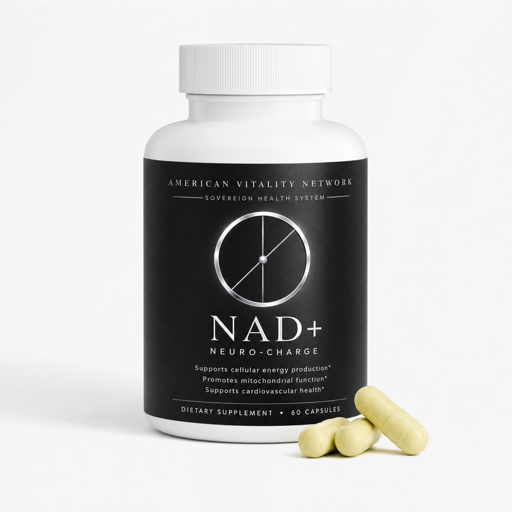 AVN NAD+ Neuro-Charge — American Vitality Network Sovereign Health System