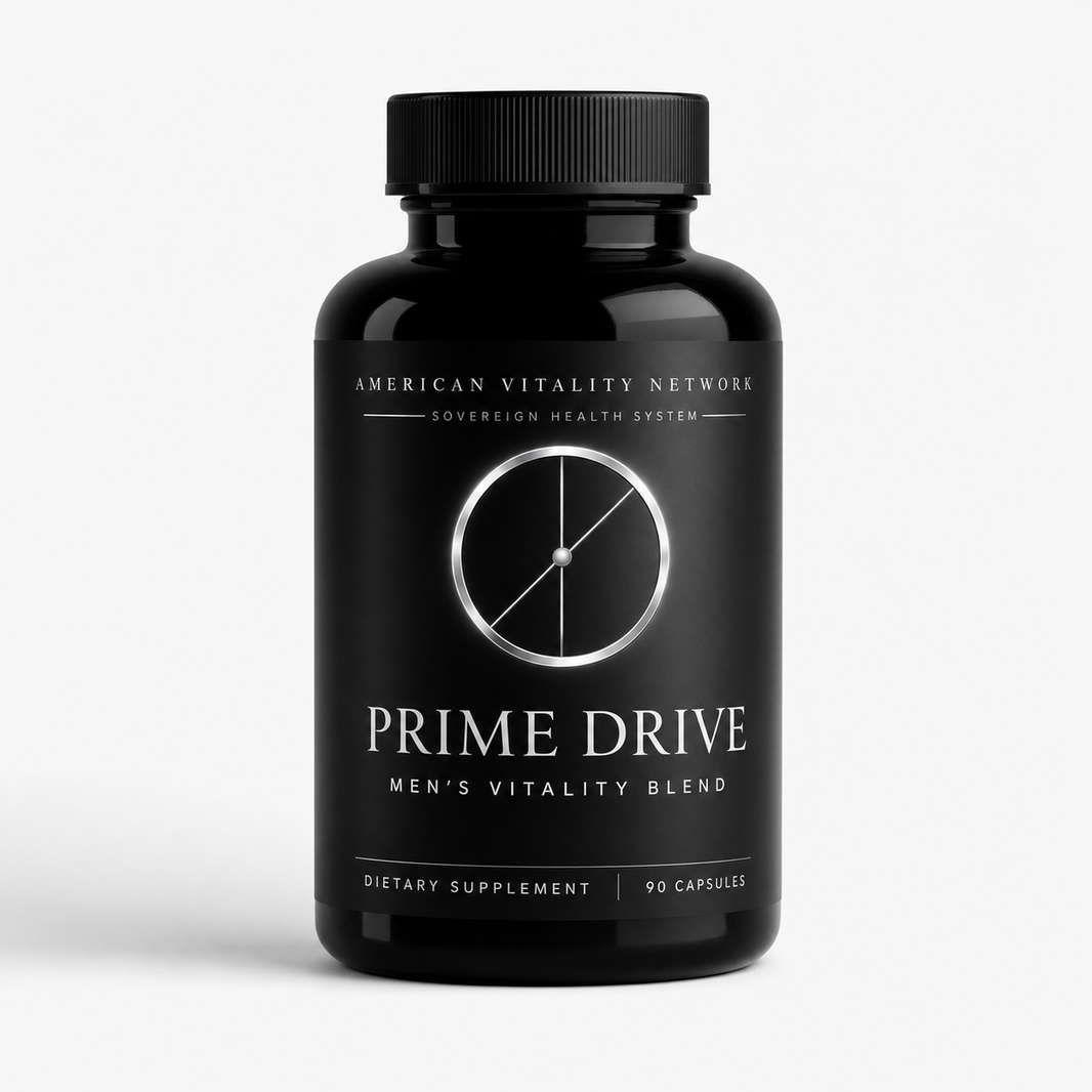 AVN Prime Drive Men's Vitality Blend — American Vitality Network Sovereign Health System
