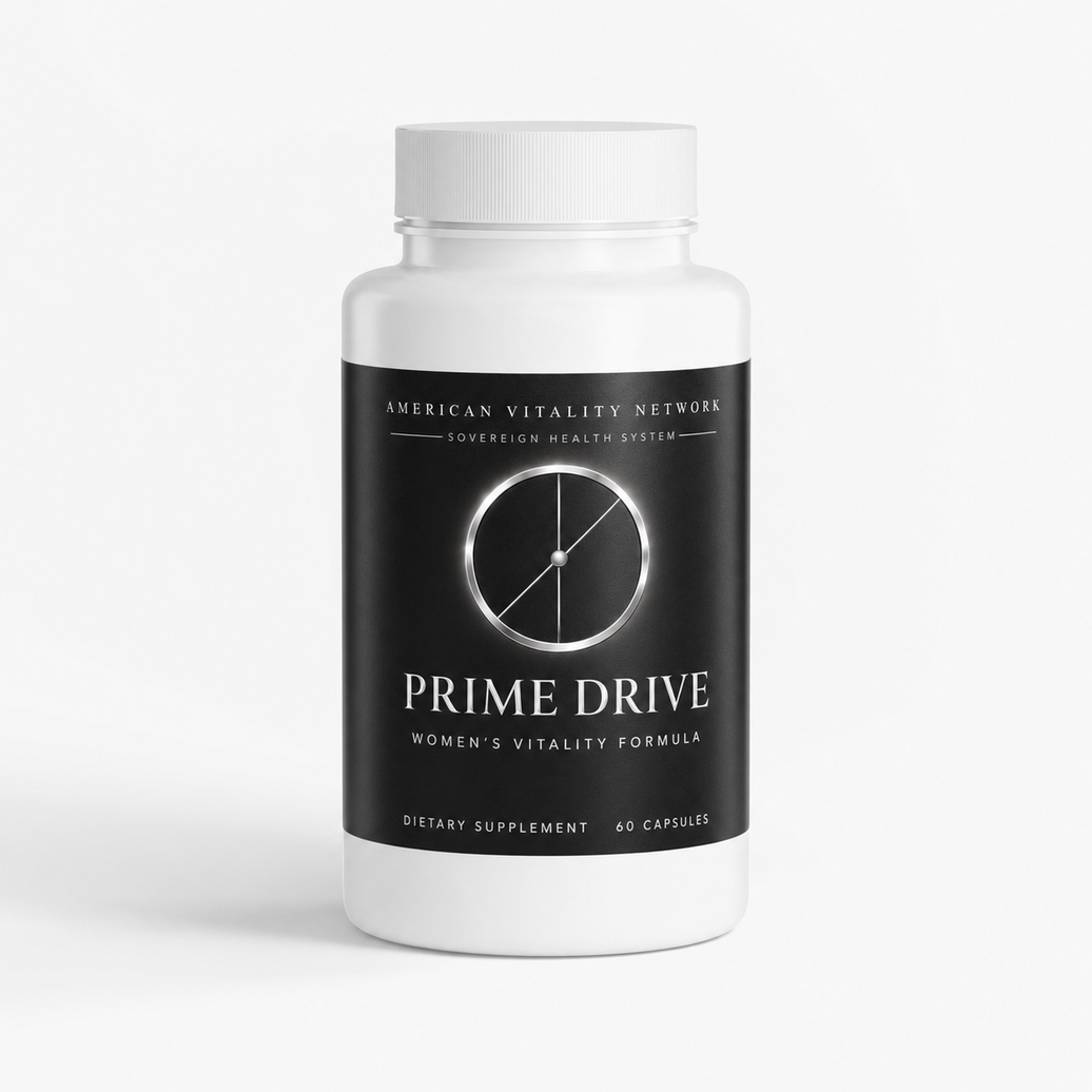 AVN Prime Drive Women's Vitality Formula — American Vitality Network Sovereign Health System
