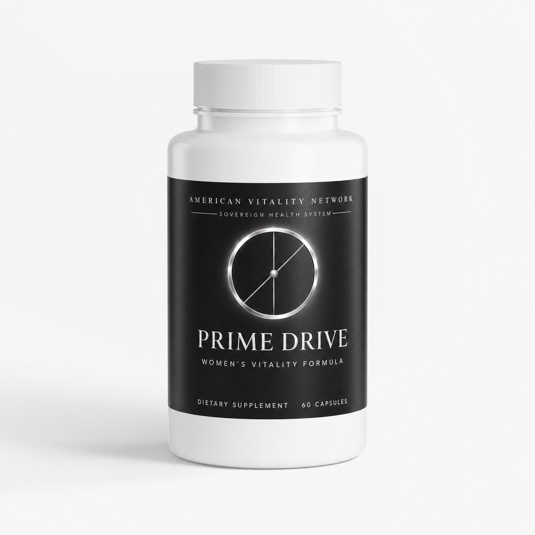 AVN Prime Drive Women's Vitality Formula — American Vitality Network Sovereign Health System